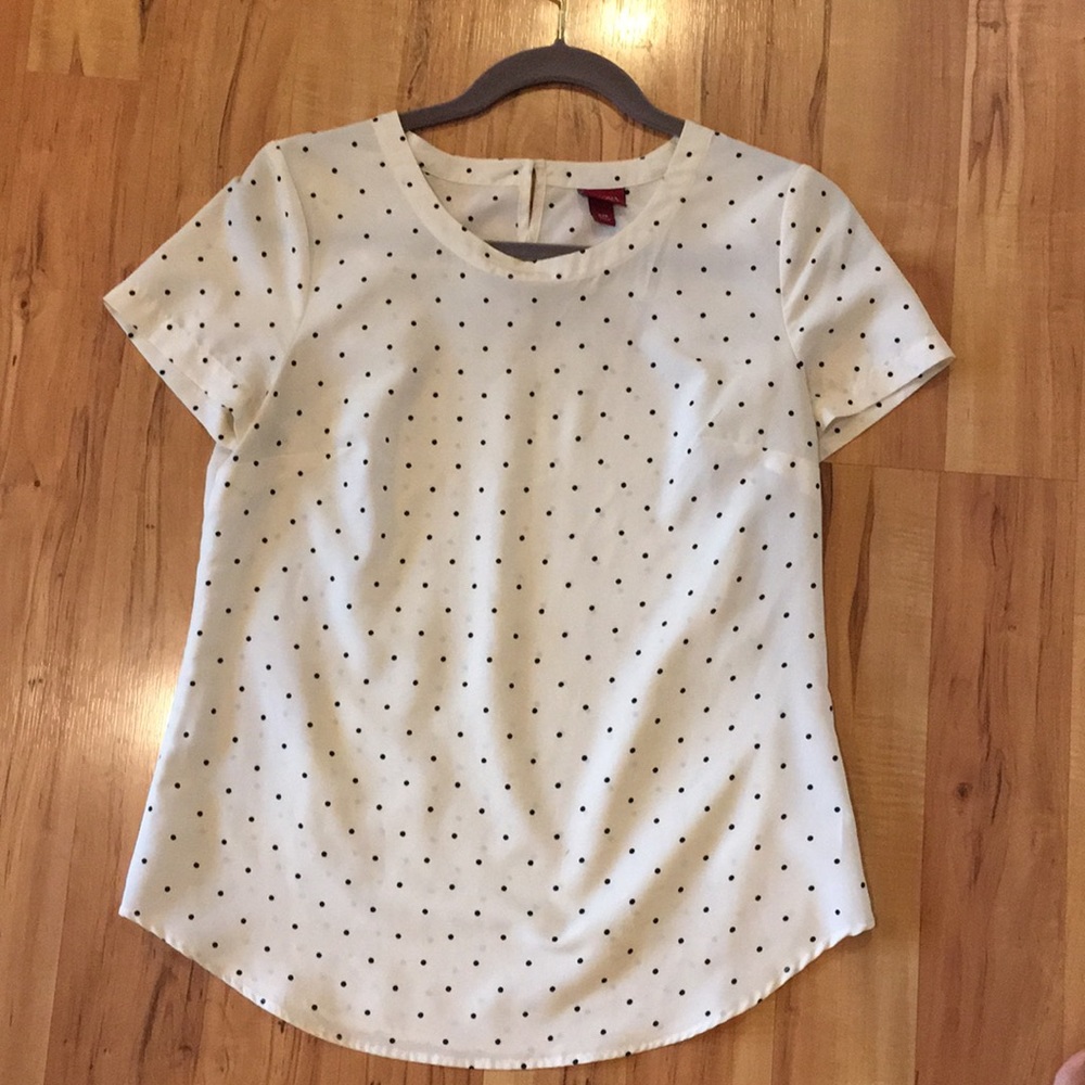 Merona polka dot blouse